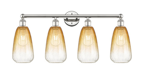 Edison Four Light Bath Vanity in Polished Nickel (405|616-4W-PN-G480-6AM)