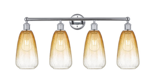 Edison Four Light Bath Vanity in Polished Chrome (405|616-4W-PC-G480-6AM)