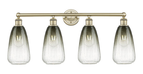 Edison Four Light Bath Vanity in Antique Brass (405|616-4W-AB-G480-6SL)