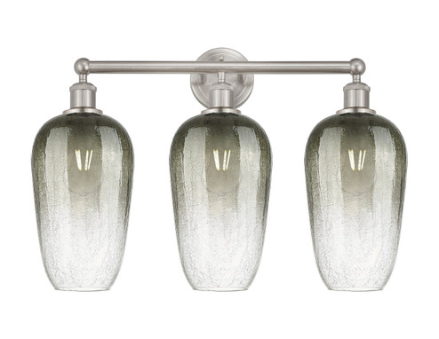 Edison Three Light Bath Vanity in Brushed Satin Nickel (405|616-3W-SN-G484-7SL)