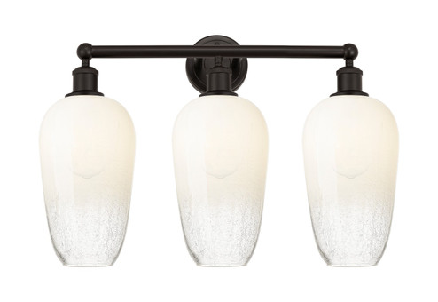 Edison Three Light Bath Vanity in Oil Rubbed Bronze (405|616-3W-OB-G484-7OP)