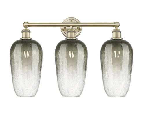 Edison Three Light Bath Vanity in Antique Brass (405|616-3W-AB-G484-7SL)