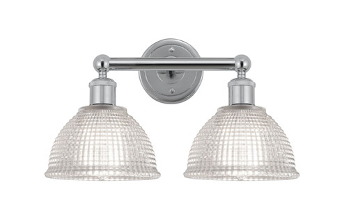 Edison Two Light Bath Vanity in Polished Chrome (405|616-2W-PC-G422)