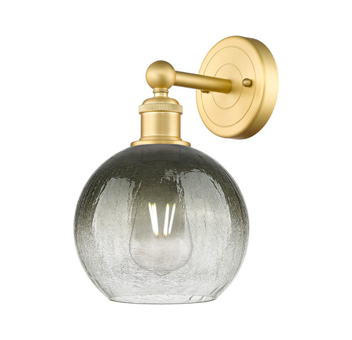 Edison One Light Wall Sconce in Satin Gold (405|616-1W-SG-G483-8SL)