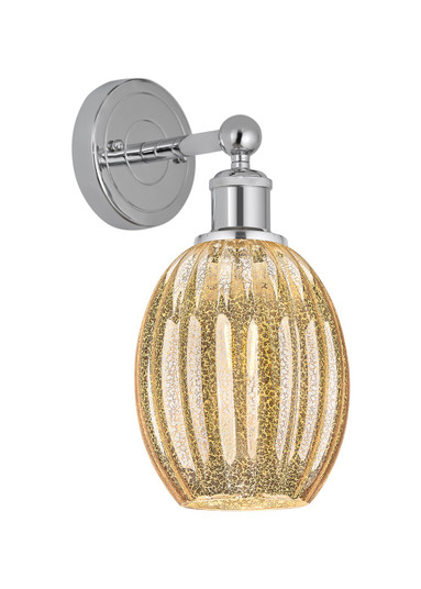 Edison One Light Wall Sconce in Polished Chrome (405|616-1W-PC-G459-6ME)