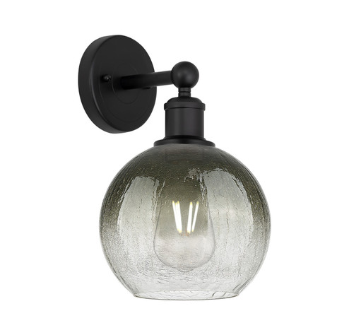 Edison One Light Wall Sconce in Matte Black (405|616-1W-BK-G483-8SL)