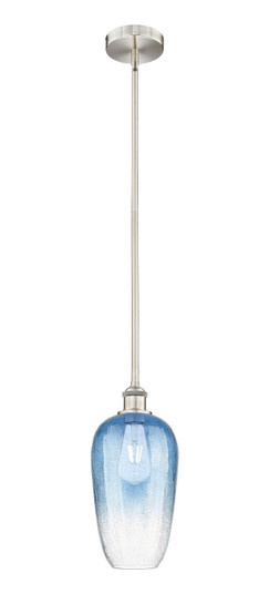 Edison One Light Mini Pendant in Brushed Satin Nickel (405|616-1S-SN-G484-7SB)
