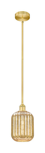 Edison One Light Mini Pendant in Satin Gold (405|616-1S-SG-G460-7ME)