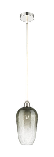 Edison One Light Mini Pendant in Polished Nickel (405|616-1S-PN-G484-7SL)