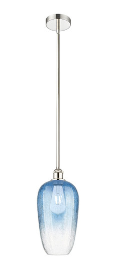 Edison One Light Mini Pendant in Polished Nickel (405|616-1S-PN-G484-7SB)