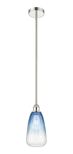 Edison One Light Mini Pendant in Polished Nickel (405|616-1S-PN-G480-6SB)