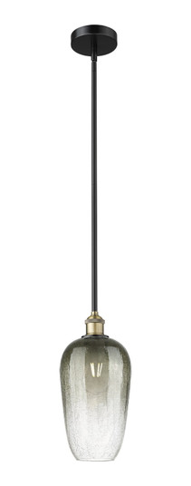 Edison One Light Mini Pendant in Black Antique Brass (405|616-1S-BAB-G484-7SL)