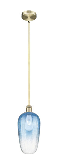 Edison One Light Mini Pendant in Antique Brass (405|616-1S-AB-G484-7SB)