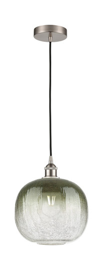 Edison One Light Mini Pendant in Brushed Satin Nickel (405|616-1P-SN-G481-10SL)