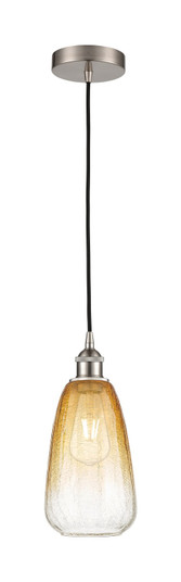 Edison One Light Mini Pendant in Brushed Satin Nickel (405|616-1P-SN-G480-6AM)
