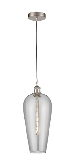 Edison One Light Mini Pendant in Brushed Satin Nickel (405|616-1P-SN-G456-8SM)