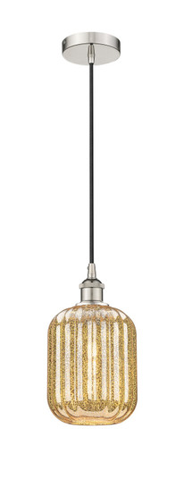 Edison One Light Mini Pendant in Polished Nickel (405|616-1P-PN-G460-7ME)