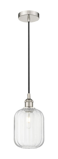 Edison One Light Mini Pendant in Polished Nickel (405|616-1P-PN-G460-7CL)