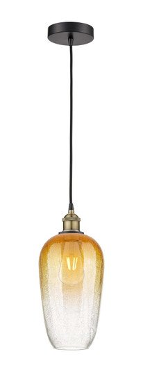 Edison One Light Mini Pendant in Black Antique Brass (405|616-1P-BAB-G484-7AM)