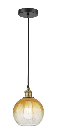 Edison One Light Mini Pendant in Black Antique Brass (405|616-1P-BAB-G483-8AM)