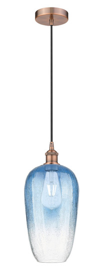 Edison One Light Mini Pendant in Antique Copper (405|616-1P-AC-G484-7SB)