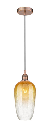 Edison One Light Mini Pendant in Antique Copper (405|616-1P-AC-G484-7AM)