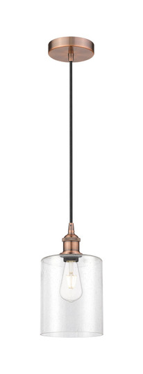Edison One Light Mini Pendant in Antique Copper (405|616-1P-AC-G4424-7)