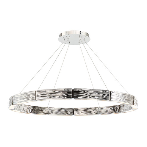 Zelda LED Chandelier in Polished Nickel (281|PD-56748-PN)