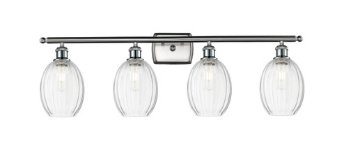 Ballston Four Light Bath Vanity in Brushed Satin Nickel (405|516-4W-SN-G459-6CL)