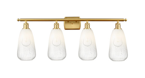 Ballston Four Light Bath Vanity in Satin Gold (405|516-4W-SG-G480-6OP)