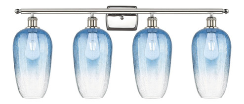 Ballston Four Light Bath Vanity in Polished Nickel (405|516-4W-PN-G484-7SB)