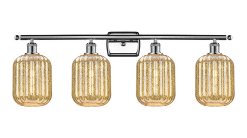 Ballston Four Light Bath Vanity in Polished Chrome (405|516-4W-PC-G460-7ME)