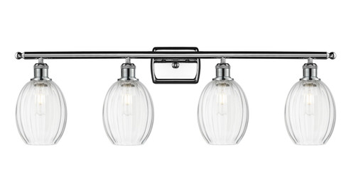 Ballston Four Light Bath Vanity in Polished Chrome (405|516-4W-PC-G459-6CL)