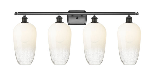 Ballston Four Light Bath Vanity in Oil Rubbed Bronze (405|516-4W-OB-G484-7OP)