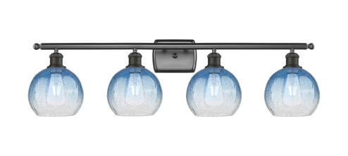 Ballston Four Light Bath Vanity in Oil Rubbed Bronze (405|516-4W-OB-G483-8SB)