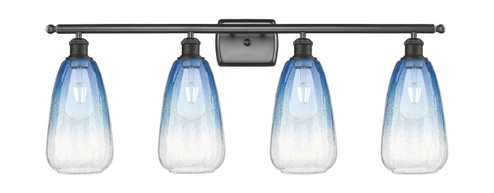 Ballston Four Light Bath Vanity in Oil Rubbed Bronze (405|516-4W-OB-G480-6SB)