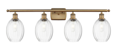 Ballston Four Light Bath Vanity in Brushed Brass (405|516-4W-BB-G459-6CL)