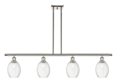 Ballston Four Light Island Pendant in Polished Nickel (405|516-4I-PN-G459-6CL)