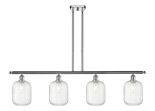 Ballston Four Light Island Pendant in Polished Chrome (405|516-4I-PC-G460-7CL)