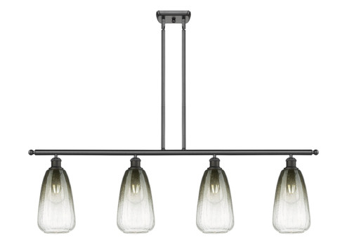 Ballston Four Light Island Pendant in Oil Rubbed Bronze (405|516-4I-OB-G480-6SL)