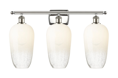Ballston Three Light Bath Vanity in Polished Nickel (405|516-3W-PN-G484-7OP)