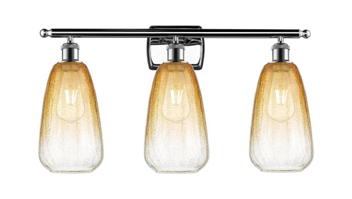 Ballston Three Light Bath Vanity in Polished Chrome (405|516-3W-PC-G480-6AM)