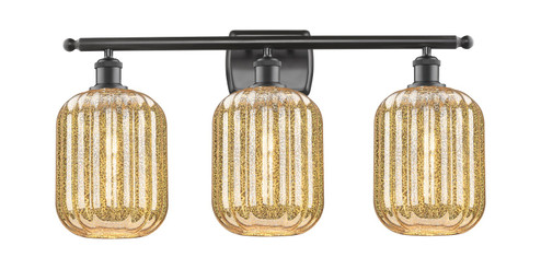 Ballston Three Light Bath Vanity in Oil Rubbed Bronze (405|516-3W-OB-G460-7ME)