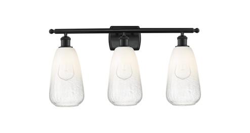 Ballston Three Light Bath Vanity in Matte Black (405|516-3W-BK-G480-6OP)