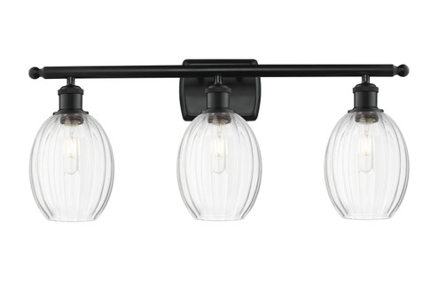 Ballston Three Light Bath Vanity in Matte Black (405|516-3W-BK-G459-6CL)