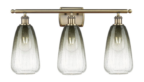 Ballston Three Light Bath Vanity in Antique Brass (405|516-3W-AB-G480-6SL)