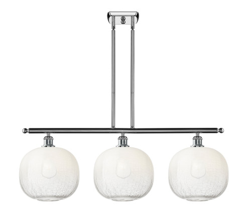 Ballston Three Light Island Pendant in Polished Chrome (405|516-3I-PC-G481-10OP)