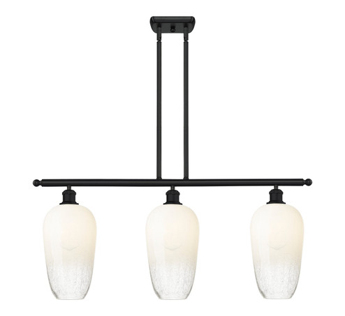 Ballston Three Light Island Pendant in Matte Black (405|516-3I-BK-G484-7OP)