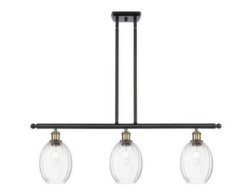 Ballston Three Light Island Pendant in Black Antique Brass (405|516-3I-BAB-G459-6CL)