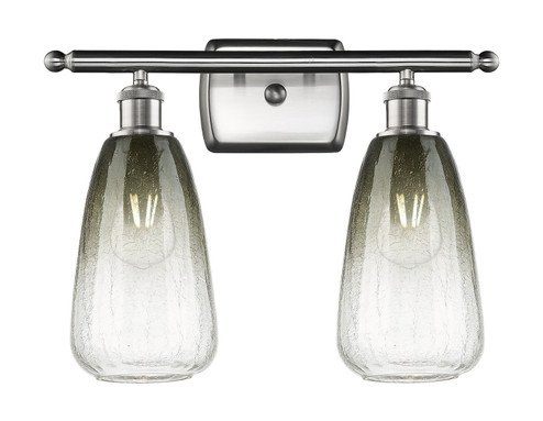 Ballston Two Light Bath Vanity in Brushed Satin Nickel (405|516-2W-SN-G480-6SL)